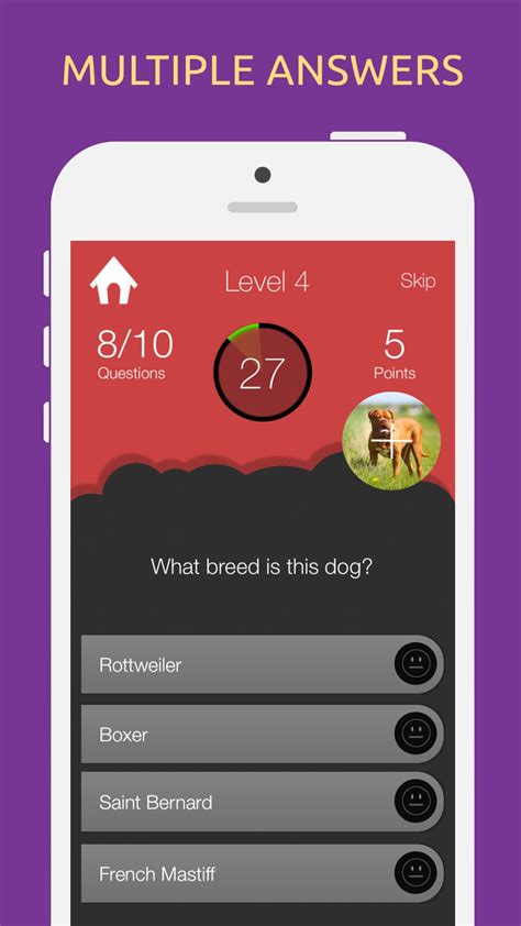 Dog Breeds Quiz Test Game for iPhone - 無料・ダウンロード