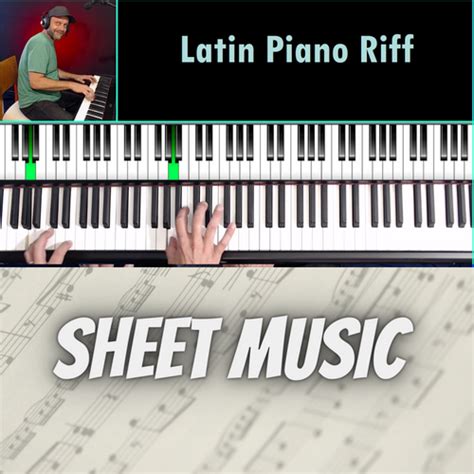 Latin Piano Riff - Sheet Music | PIANO FREAK