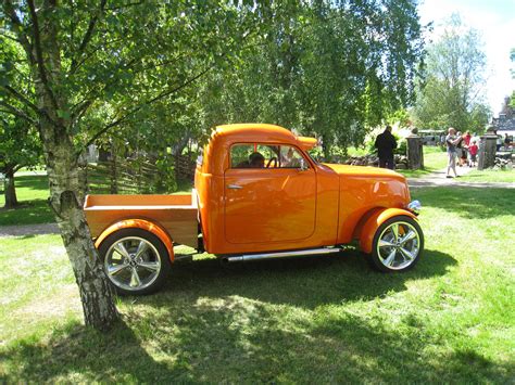Free Images : tree, grass, people, wheel, orange, motor vehicle, ford, sweden, antique car, car ...