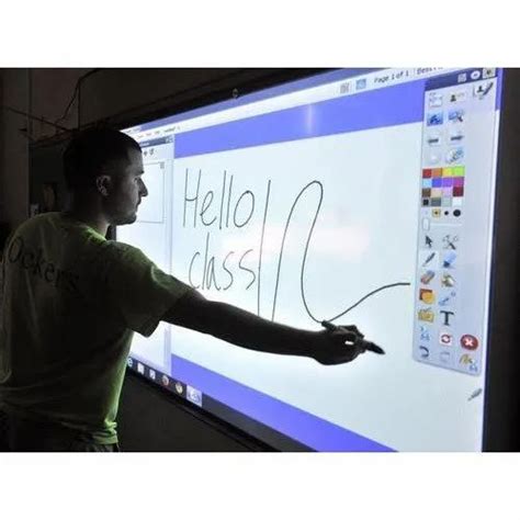 Smartboard Interactive Portable Whiteboard Smart Classroom Board Infrared Virtual Multi Fingers ...