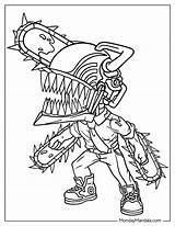 20 Chainsaw Man Coloring Pages Free PDF Printables sketch template