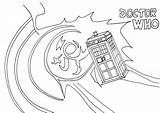 Free Doctor Who Coloring Pages  Coloring Home sketch template