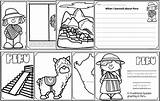 Read Color And Learn  PERU Coloring Pages sketch template