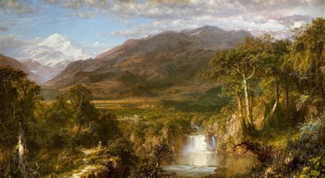 Frederic Edwin Church Heart of the Andes Art Print | CANVASTAR