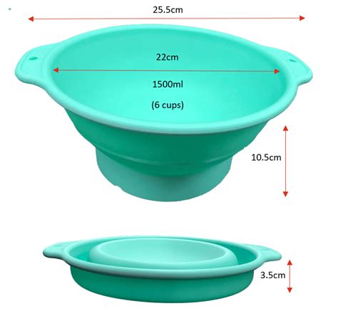 Multifunctional, Collapsible Silicone Bowl - Just Smart Kitchenware