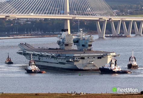 Photo of HMS PRINCE OF WALES (R09) (IMO: 4907907, MMSI: 235118002, Callsign: GPWS) taken by ...