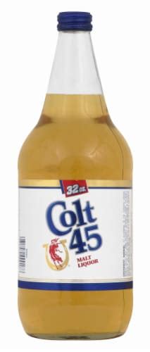 Colt 45 Malt Liquor Beer Single Bottle, 32 fl oz - City Market