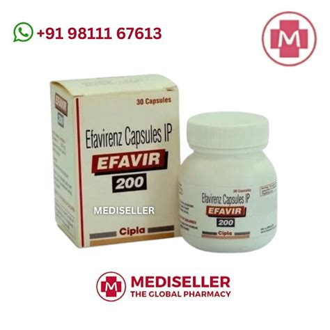 Efavir-200 (Efavirenz 200 Mg Tablet), For Hiv Infection, Treatment: Used In Hiv at Rs 698/bottle ...