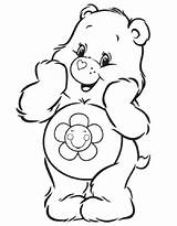 1980s Care Bears Coloring Page Free Printable PDF sketch template