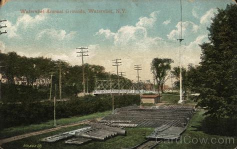 Watervliet Arsenal Grounds New York Postcard