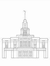 Spokane Lds Temple Coloring Pages sketch template