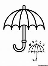 60 Umbrella Coloring Pages  ColoringPagesOnlycom sketch template