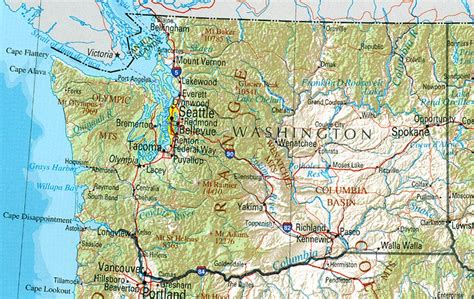 File:Washington regions map.svg - Wikitravel Shared