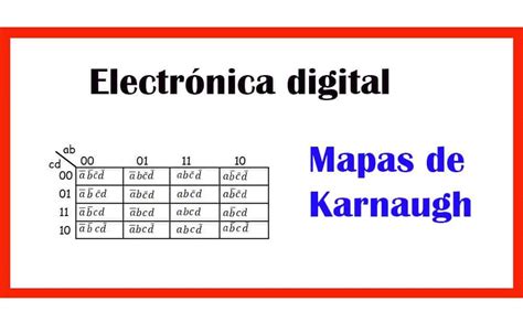 Mapas de karnaugh - Pasión electrónica