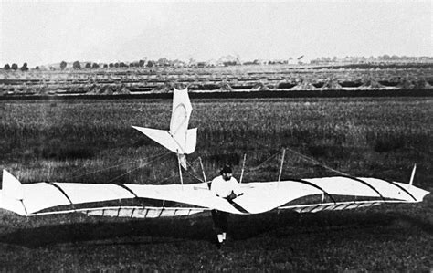 Otto Lilienthal Testing A Glider, 1890s Photograph by Ria Novosti