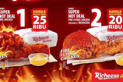 Mulai dari Menu Pedas Hingga Manis Richeese Factory Banjir Promo dan ...