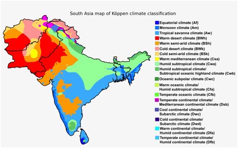 South Asia Map Of Köppen Climate Classification [2760 - Koppen Climate Classification Ecuador ...