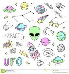 18 Outer space drawing ideas in 2021 | space drawings, space doodles ...