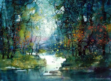 Watercolor Painting Landscape 9