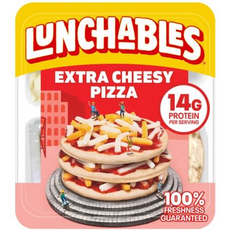 Lunchables Extra Cheesy Pizza Snack Kit, 4.2 oz - Pay Less Super Markets