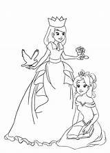 Princess Coloring Pages sketch template