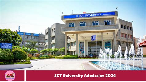 SGT University Admission 2024 - AR Carrier Point