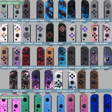 Custom Nintendo Switch Joy Cons - Make Your Own Nintendo Switch Joy Cons