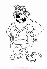 Flushedaway 3 Coloring Page For Kids  Free Flushed Away Printable sketch template