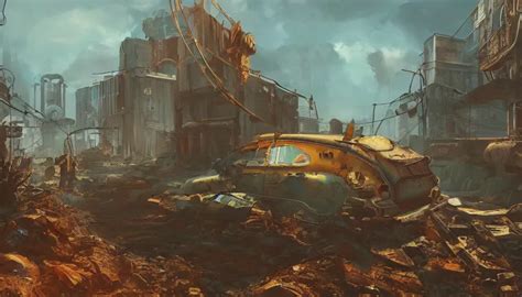 fallout commercial concept art, vibrant colors, 8 k | Stable Diffusion ...