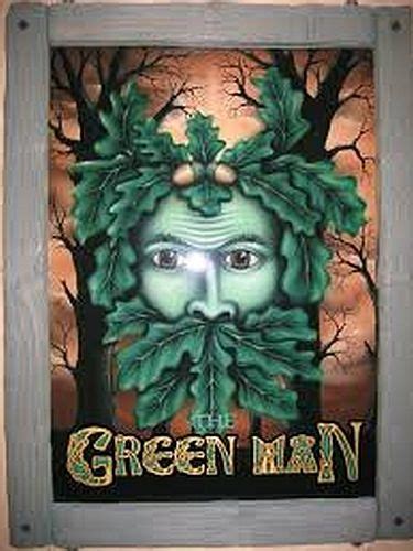 The Green Man is often seen as an Inn Sign, but few remember how he ...