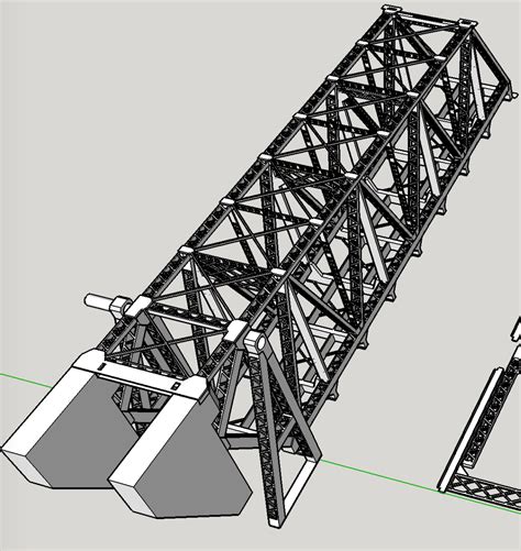 My 3D Model of Bascule Bridge (more information at https://github.com ...