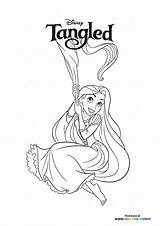 Tangled  Coloring Pages For Kids Free And Easy Print Or Download sketch template