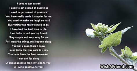 Goodbye Poems For Colleagues