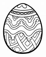 Printable Easter Egg Coloring Pages For Kids Coloring sketch template