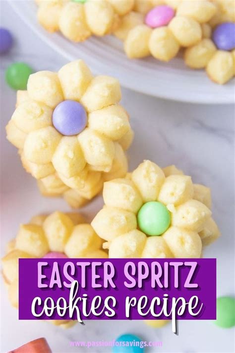 Cookie Press Recipes, Easter Cookie Recipes, Holiday Cookie Recipes, Dessert Recipes Easy ...