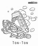 Ton Dinotrux Coloring Page  Free Printable Pages For Kids sketch template
