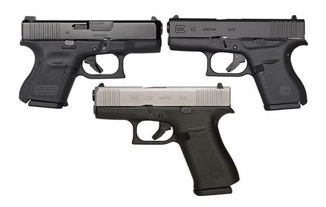 Glock 26 vs 43 and 43X Comparison: Choosing a Concealed Carry