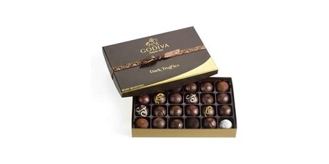 Godiva Assorted Dark Chocolate Truffles