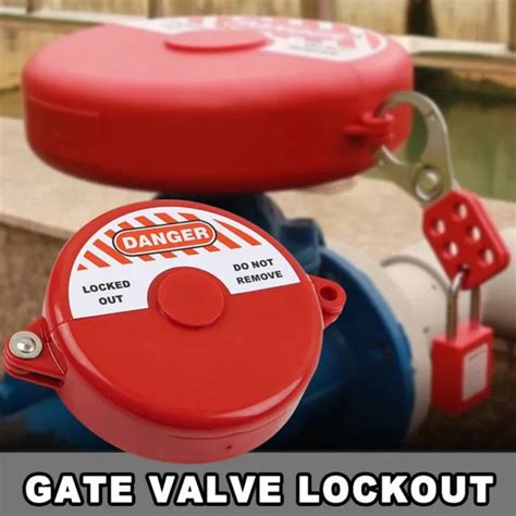 INDUSTRIAL SAFETY GATE Valve Lockout Round Tank Gas Bottle Portable ...