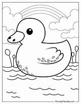 46 Cute Duck Coloring Pages Free PDF Printables sketch template