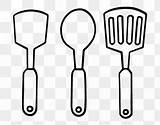 Spatula Coloring Pages sketch template