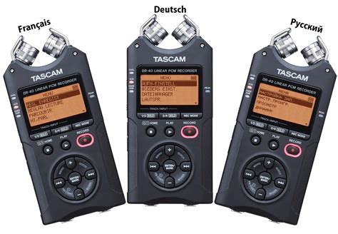 Tascam DR-40 | Handheld Linear PCM/MP3 Recorder