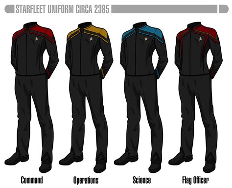 Star Trek Picard - Starfleet Uniform 2385 by HaphazArtGeek on ...