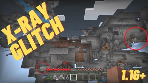 Xray Minecraft Glitch Easy Bedrock Edition 1.16 + Working X ray X-Ray - YouTube