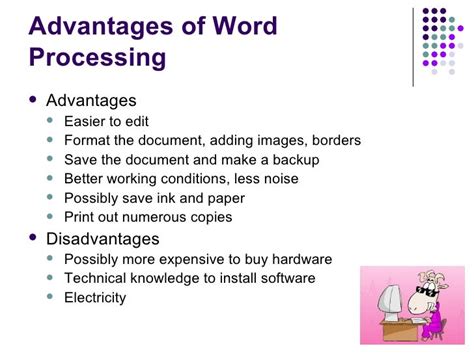 Word Processing Slides