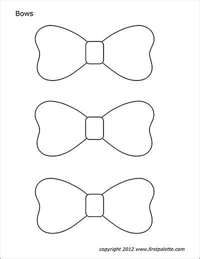 Valentine Bows Coloring Pages - Learny Kids