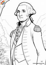 10  George Washington Coloring Pages sketch template