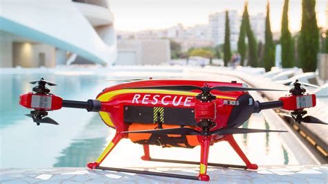 Auxdrone Lifeguard drone assists in the rescue of three people in ...