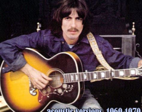 Albums That Should Exist: George Harrison - Acoustic Versions (1969-1970)