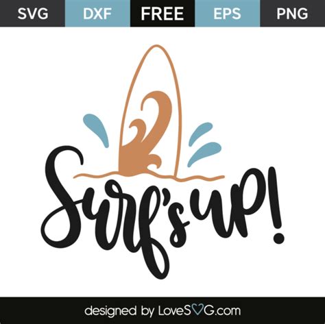 Surf's Up! - Lovesvg.com